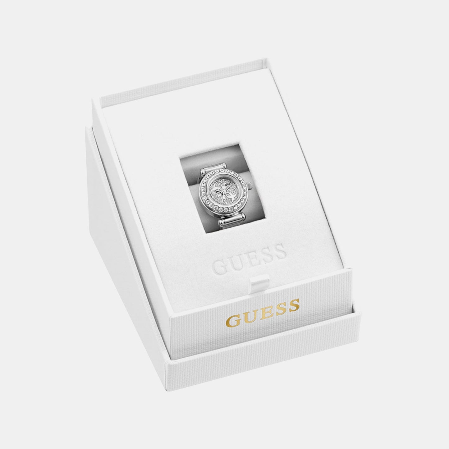 Gb Anna Women Quartz Silver Dial Analog Stainless Steel GW1022L1