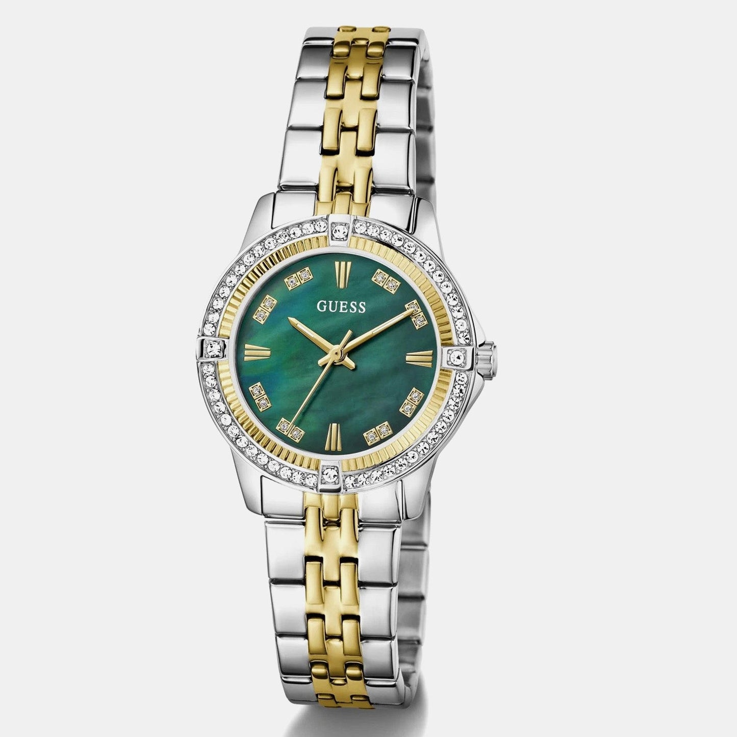 Gd Colette Women Quartz Green Dial Analog Stainless Steel GW1027L3