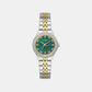 Gd Colette Women Quartz Green Dial Analog Stainless Steel GW1027L3 - Guess watch
