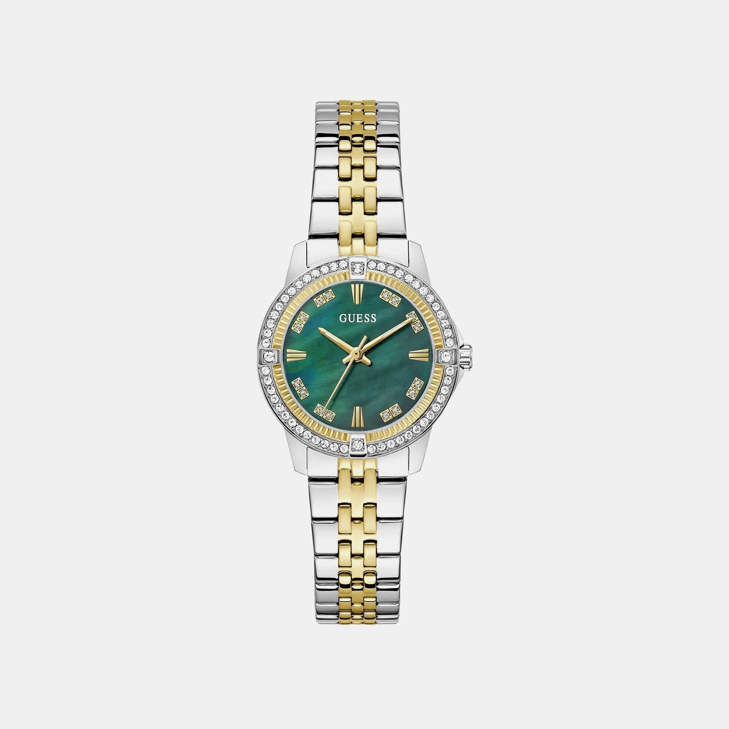 Gd Colette Women Quartz Green Dial Analog Stainless Steel GW1027L3 - Guess watch