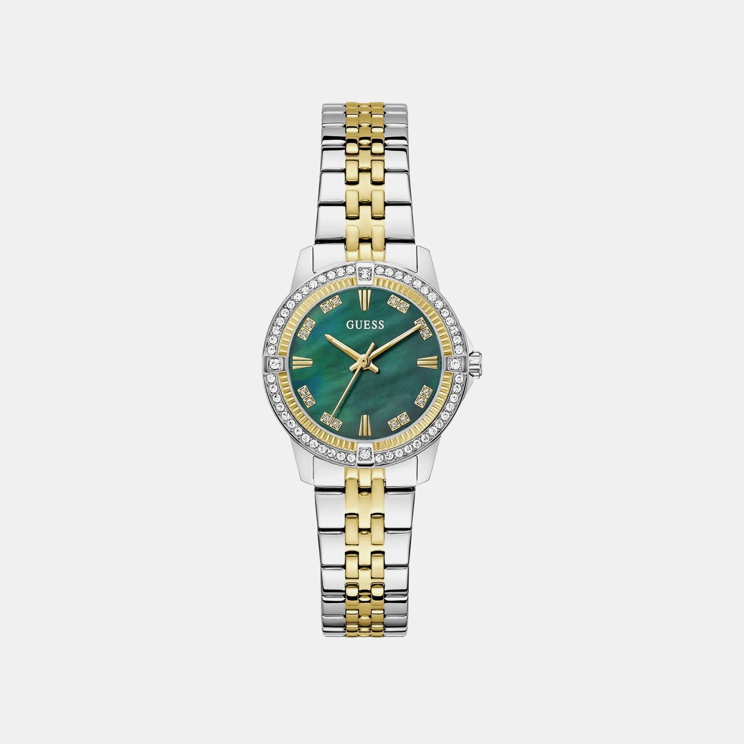 Gd Colette Women Quartz Green Dial Analog Stainless Steel GW1027L3 - Guess watch