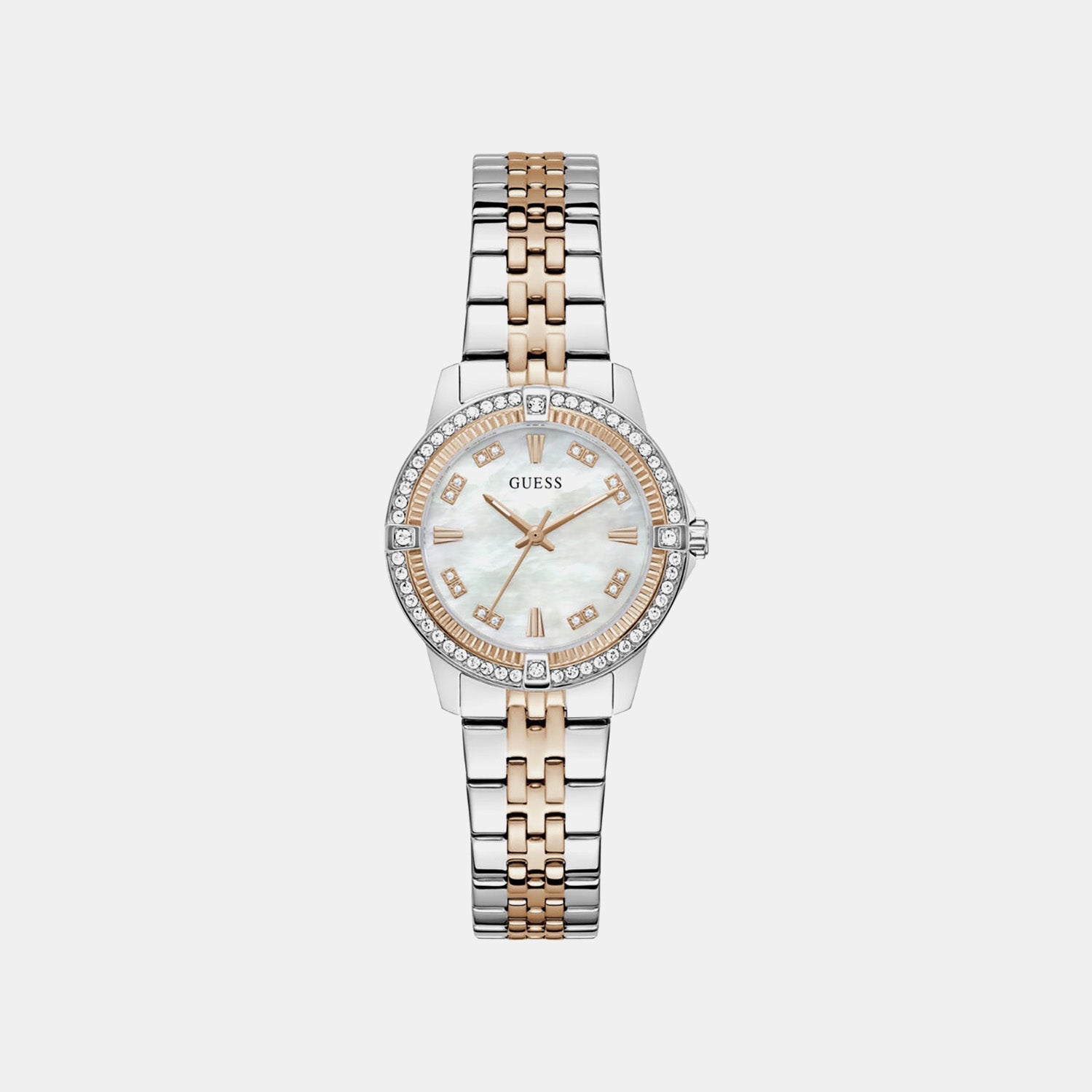Gd Colette Women Quartz White Dial Analog Stainless Steel GW1027L5 - Guess watch