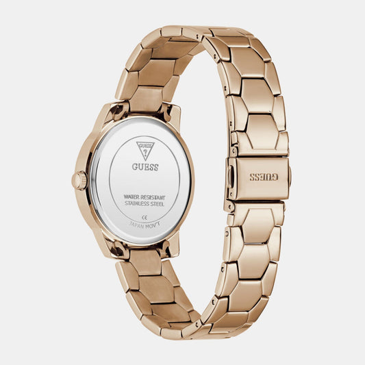Gd Winni Women Quartz Brown Dial Analog Stainless Steel GW1028L4 - Guess watch - Image 3