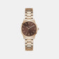 Gd Winni Women Quartz Brown Dial Analog Stainless Steel GW1028L4 - Guess watch