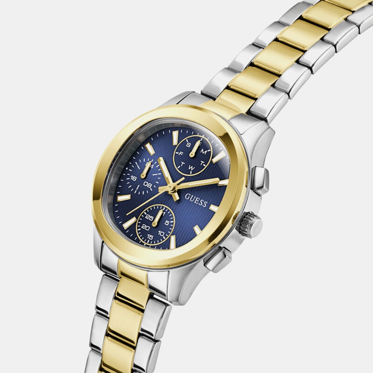 Gd Birdie Women Quartz Blue Dial Analog Stainless Steel GW1031L3
