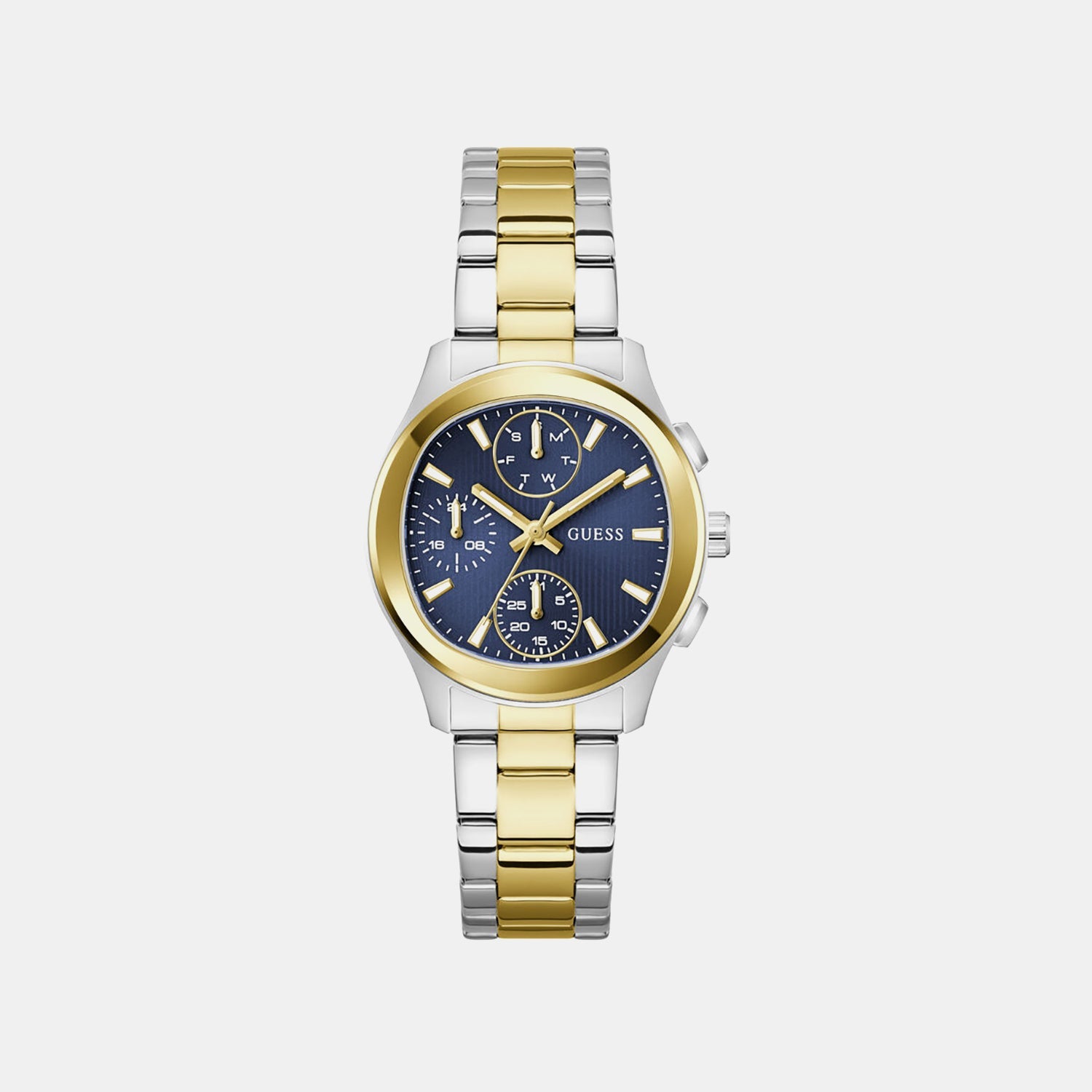Gd Birdie Women Quartz Blue Dial Analog Stainless Steel GW1031L3 - Guess watch