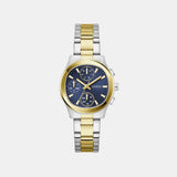 Gd Birdie Women Quartz Blue Dial Analog Stainless Steel GW1031L3