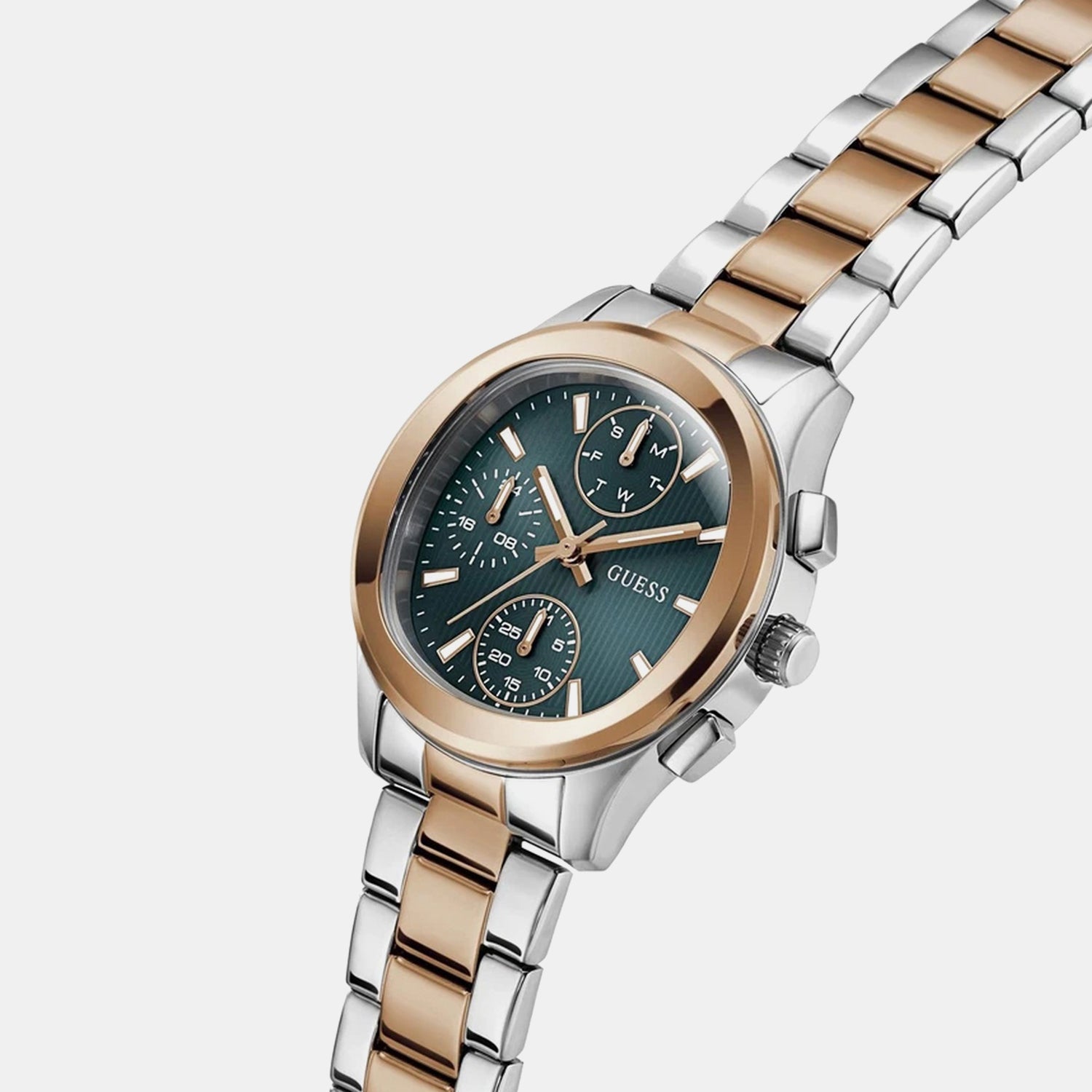 Gd Birdie Women Quartz Teal Dial Analog Stainless Steel GW1031L5 - Guess watch - Image 2
