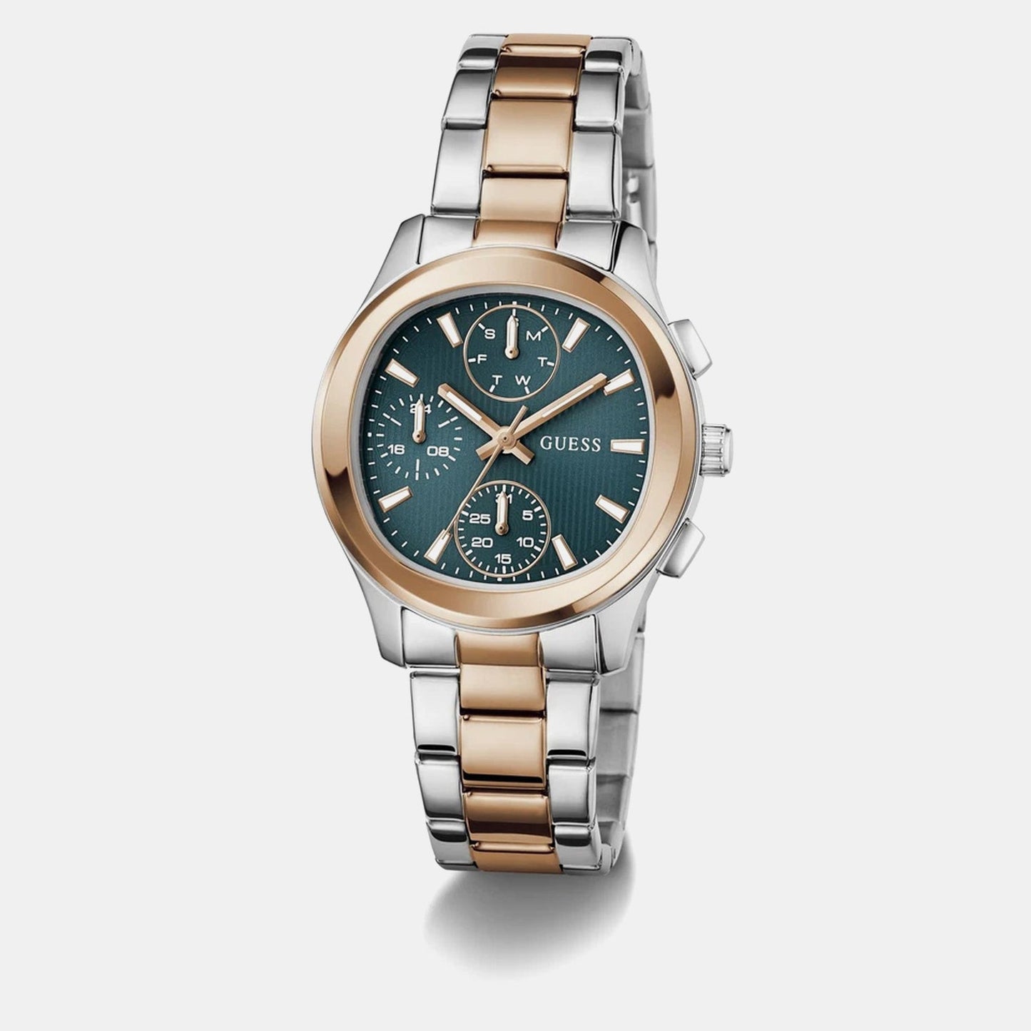 Gd Birdie Women Quartz Teal Dial Analog Stainless Steel GW1031L5