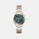 Gd Birdie Women Quartz Teal Dial Analog Stainless Steel GW1031L5