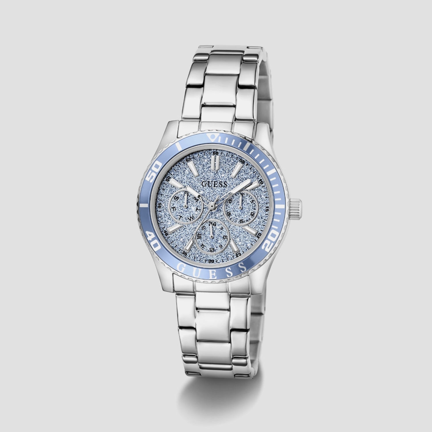 Gs Mariana Women Quartz Blue Dial Analog Stainless Steel GW1035L1 - Guess watch - Image 2