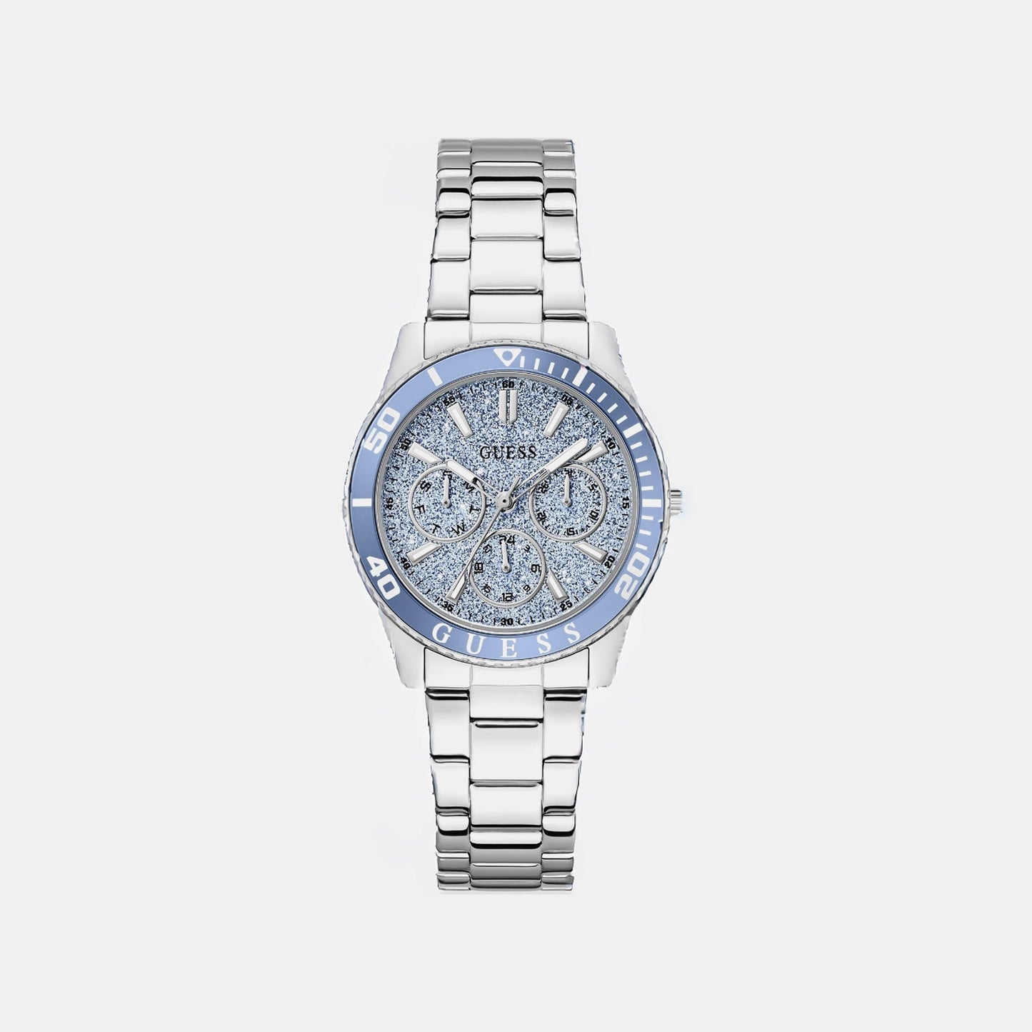 Gs Mariana Women Quartz Blue Dial Analog Stainless Steel GW1035L1 - Guess watch