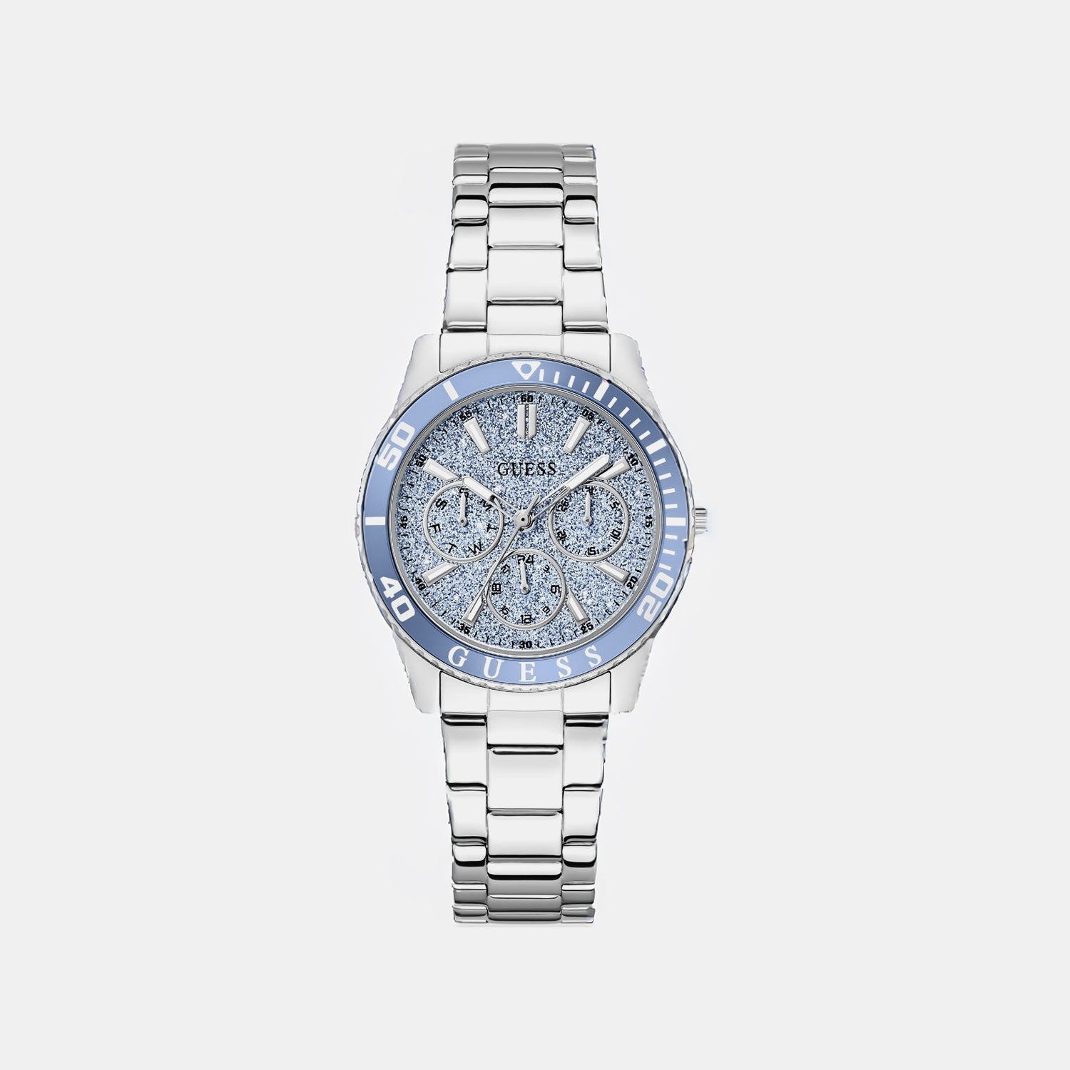 Gs Mariana Women Quartz Blue Dial Analog Stainless Steel GW1035L1 - Guess watch