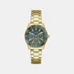 Gs Mariana Women Quartz Teal Dial Analog Stainless Steel GW1035L2