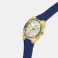 Gs Saylor Women Quartz White Dial Analog Stainless Steel GW1036L2