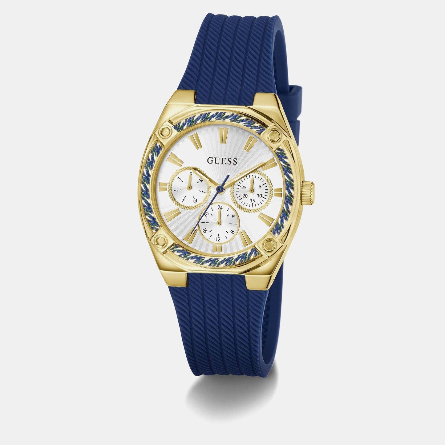 Gs Saylor Women Quartz White Dial Analog Stainless Steel GW1036L2 - Guess watch - Image 3