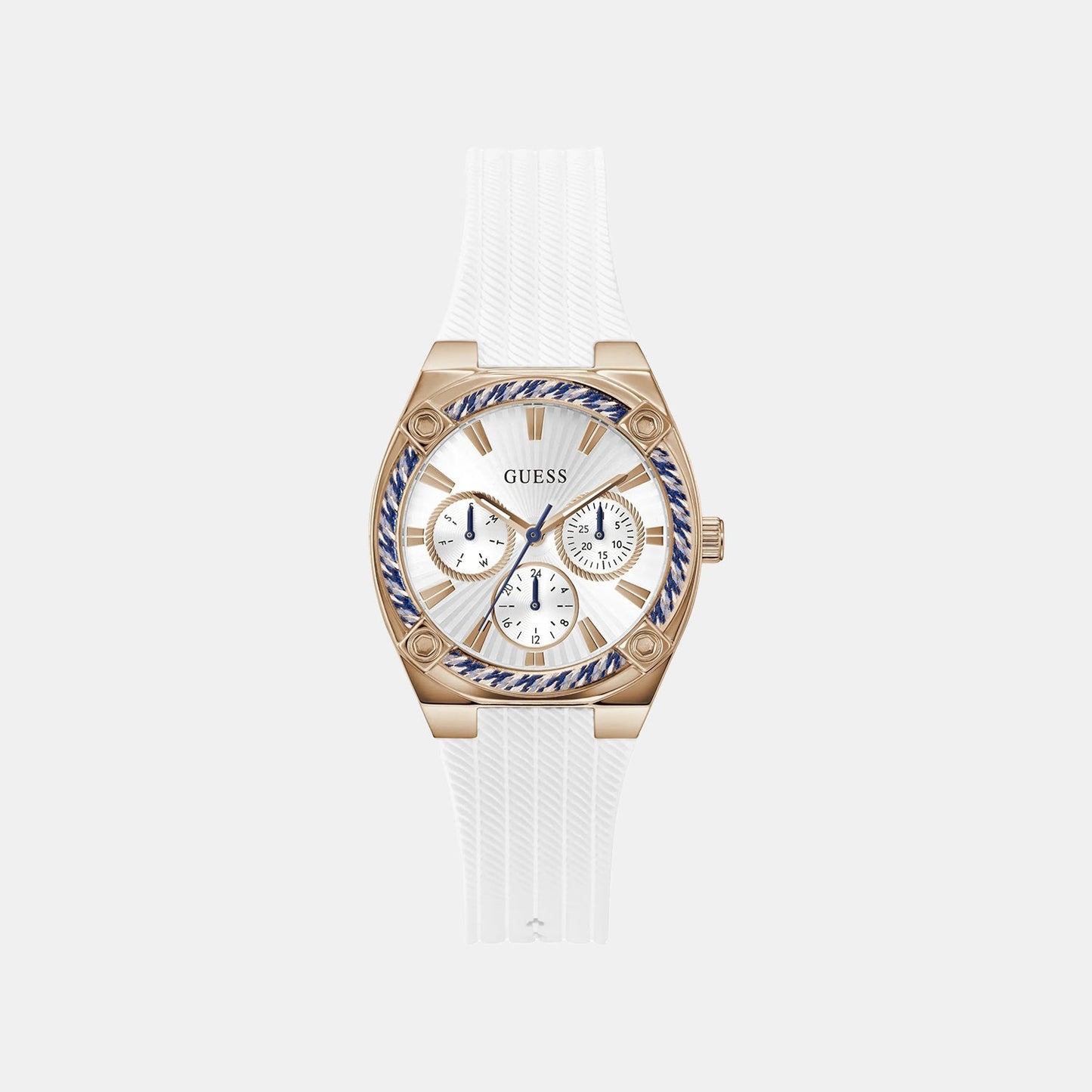 Gs Saylor Women Quartz White Dial Analog Stainless Steel GW1036L4