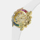 Gt True Women Quartz Champagne Dial Analog Stainless Steel GW1047L2
