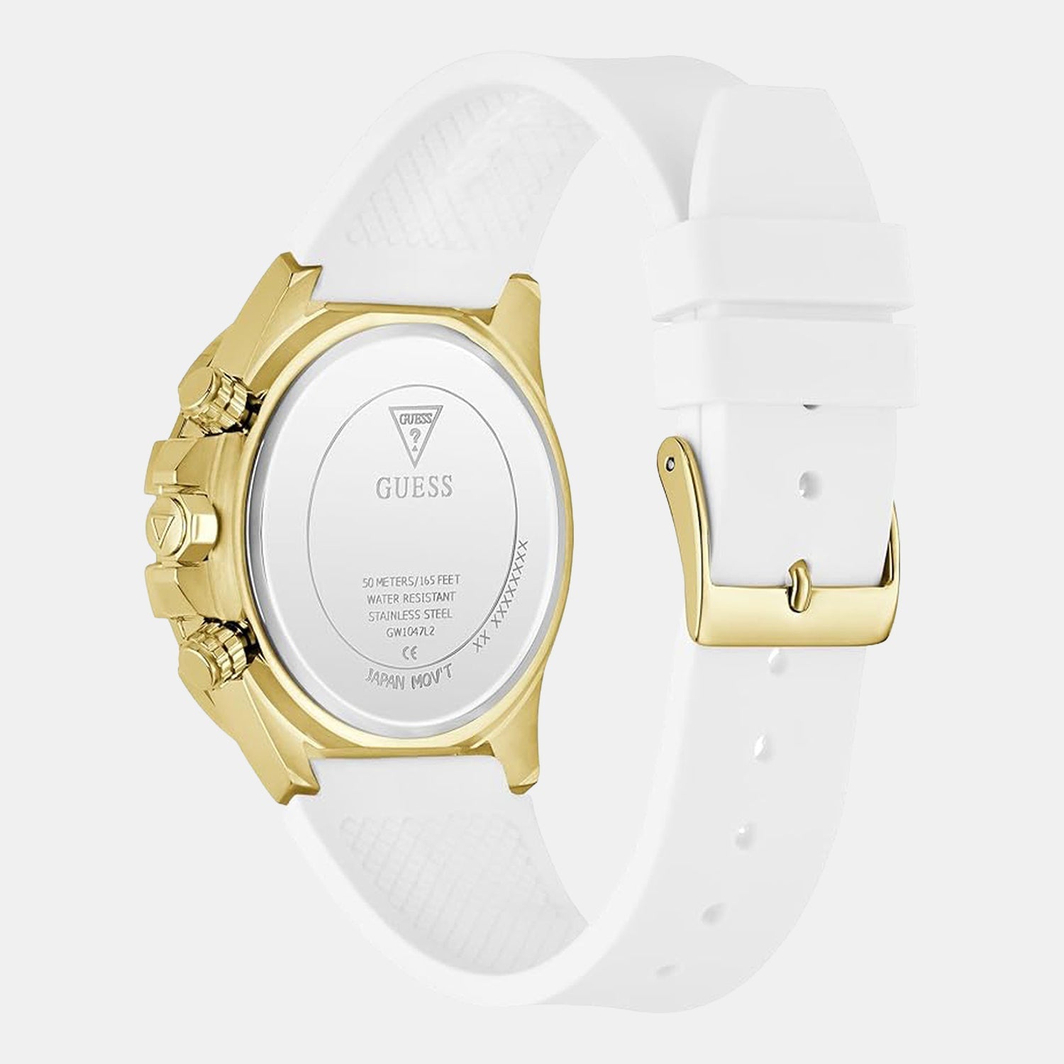 Gt True Women Quartz Champagne Dial Analog Stainless Steel GW1047L2 - Guess watch - Image 4