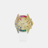 Gt True Women Quartz Champagne Dial Analog Stainless Steel GW1047L2