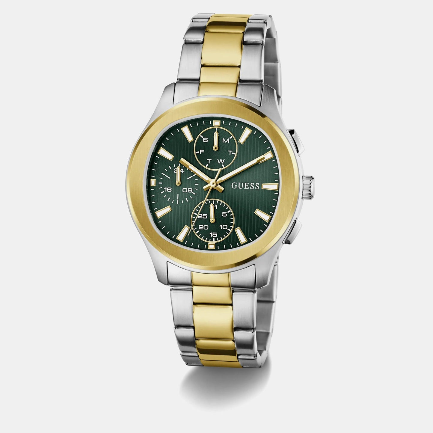 Gd Palmer Men Quartz Green Dial Analog Stainless Steel GW1048G4 - Guess watch - Image 2