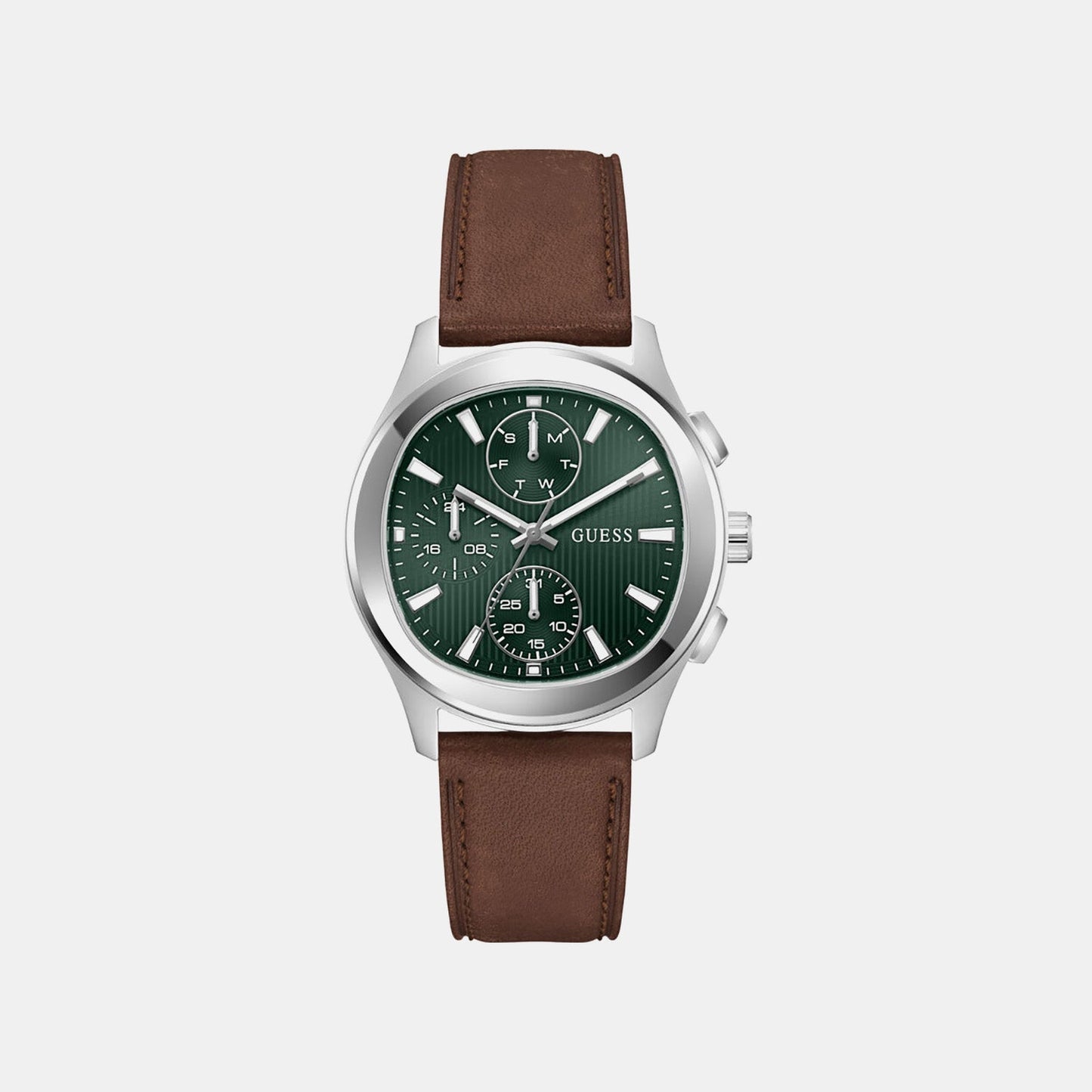 Gd Palmer Men Quartz Green Dial Analog Stainless Steel GW1049G1