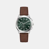 Gd Palmer Men Quartz Green Dial Analog Stainless Steel GW1049G1