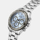 Gs Arthur Men Quartz Blue Dial Analog Stainless Steel GW1058G1