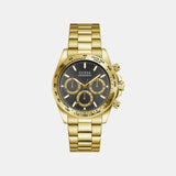 Gs Arthur Men Quartz Black Dial Analog Stainless Steel GW1058G2