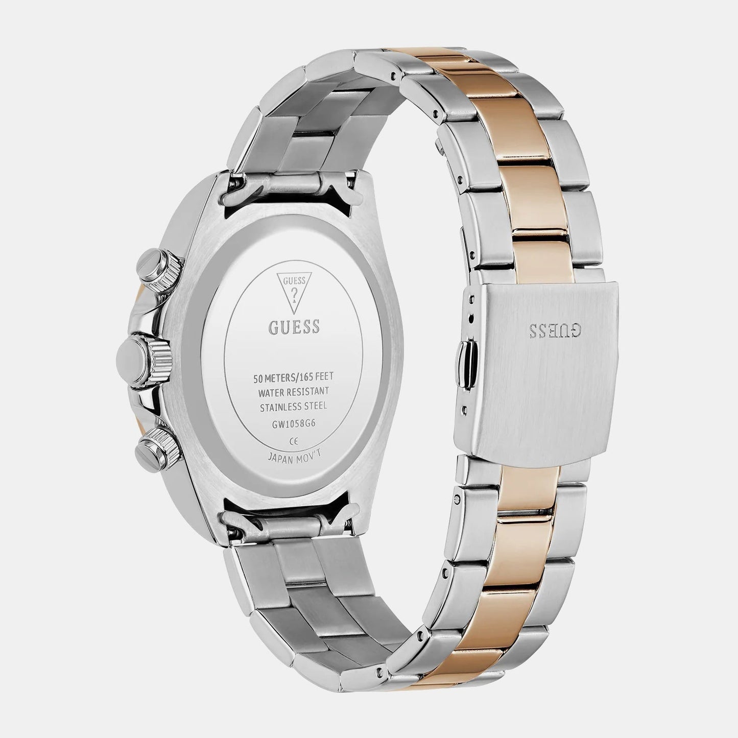 Gs Arthur Men Quartz Silver Dial Analog Stainless Steel GW1058G6
