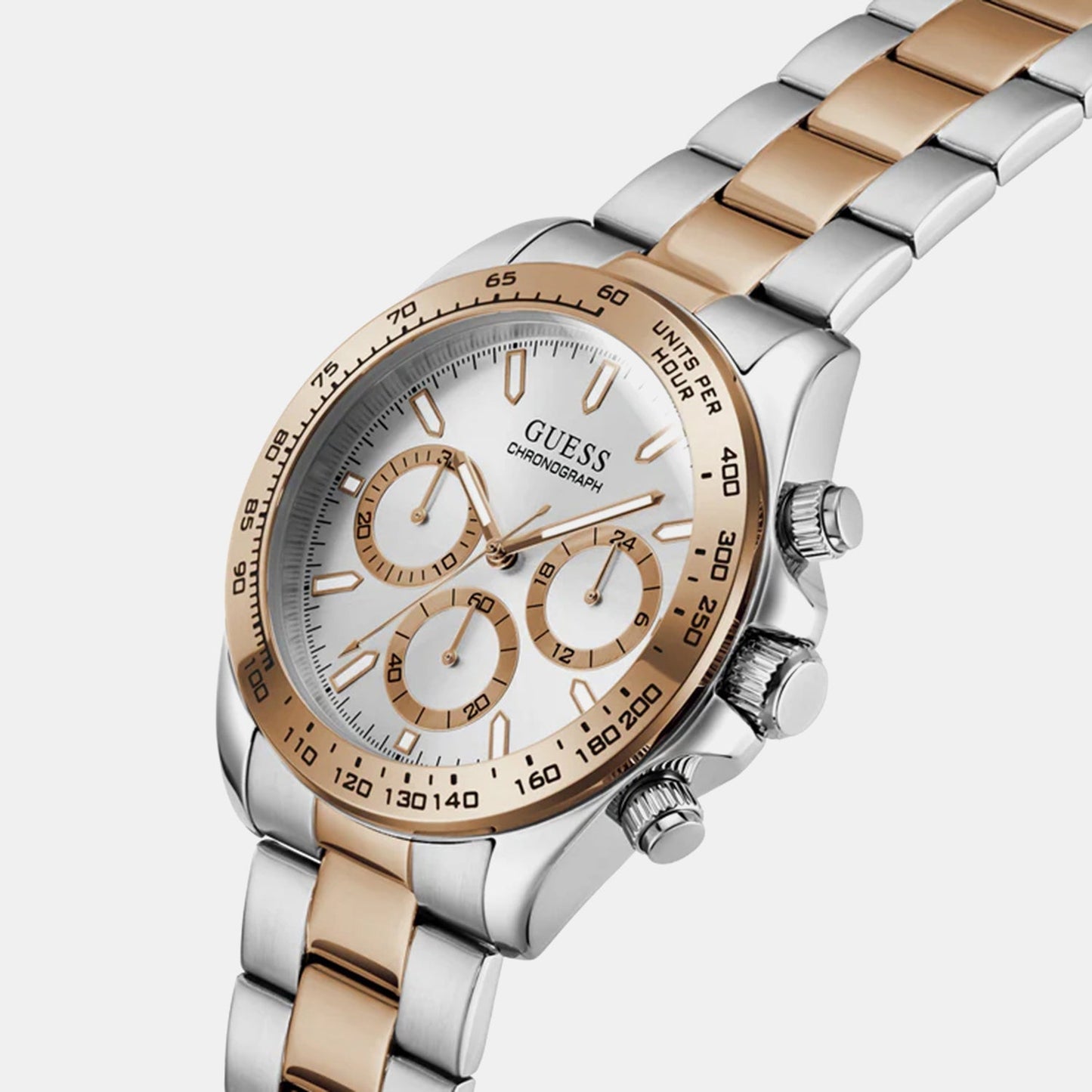 Gs Arthur Men Quartz Silver Dial Analog Stainless Steel GW1058G6