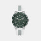 Gs Fore Men Quartz Green Dial Analog Stainless Steel GW1059G1