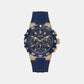 Gs Fore Men Quartz Blue Dial Analog Stainless Steel GW1059G5 - Guess watch