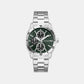 Gs Velocity Men Quartz Green Dial Analog Stainless Steel GW1061G1