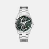 Gs Velocity Men Quartz Green Dial Analog Stainless Steel GW1061G1
