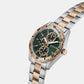 Gs Velocity Men Quartz Green Dial Analog Stainless Steel GW1061G6