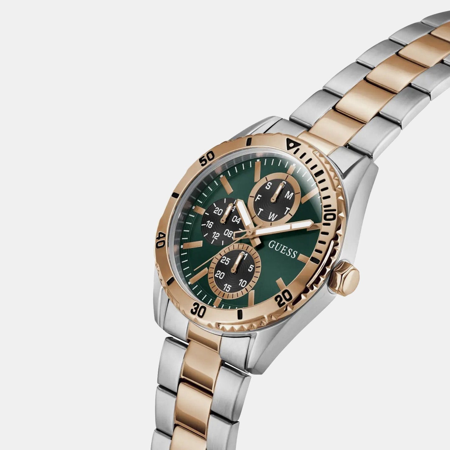 Gs Velocity Men Quartz Green Dial Analog Stainless Steel GW1061G6 - Guess watch - Image 3