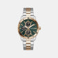 Gs Velocity Men Quartz Green Dial Analog Stainless Steel GW1061G6