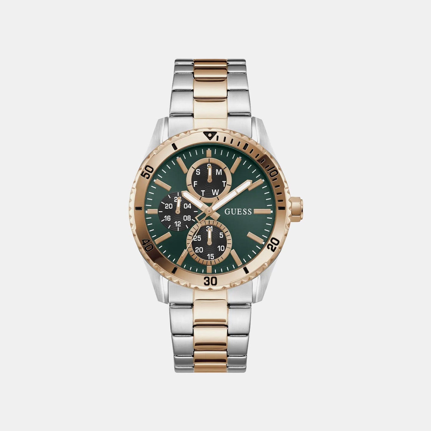 Gs Velocity Men Quartz Green Dial Analog Stainless Steel GW1061G6