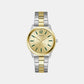 Gs Chip Men Quartz Champagne Dial Analog Stainless Steel GW1062G4