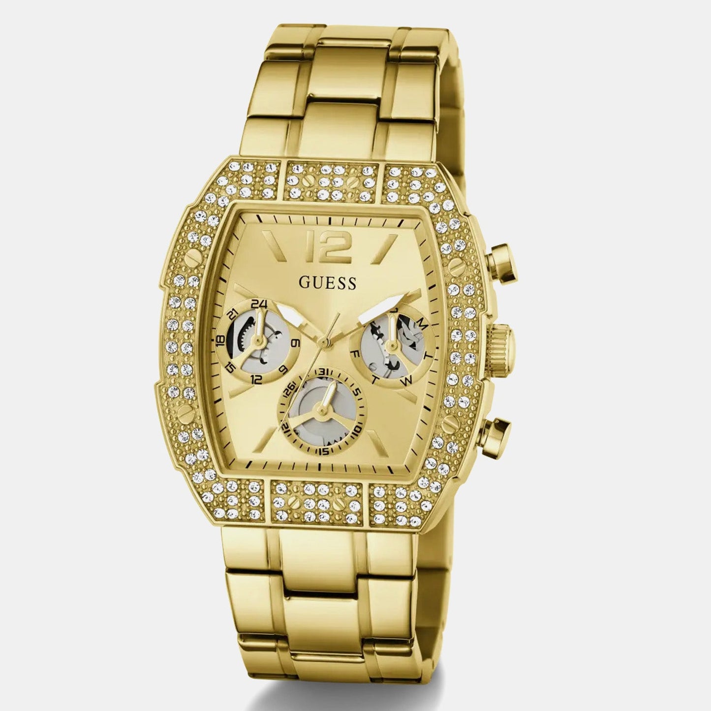 Gt Phoenix Quantum Men Quartz Champagne Dial Analog Stainless Steel GW1068G2