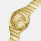 Gt Jaq Men Quartz Champagne Dial Analog Stainless Steel GW1070G2