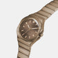 Gt Jaq Men Quartz Brown Dial Analog Stainless Steel GW1070G3
