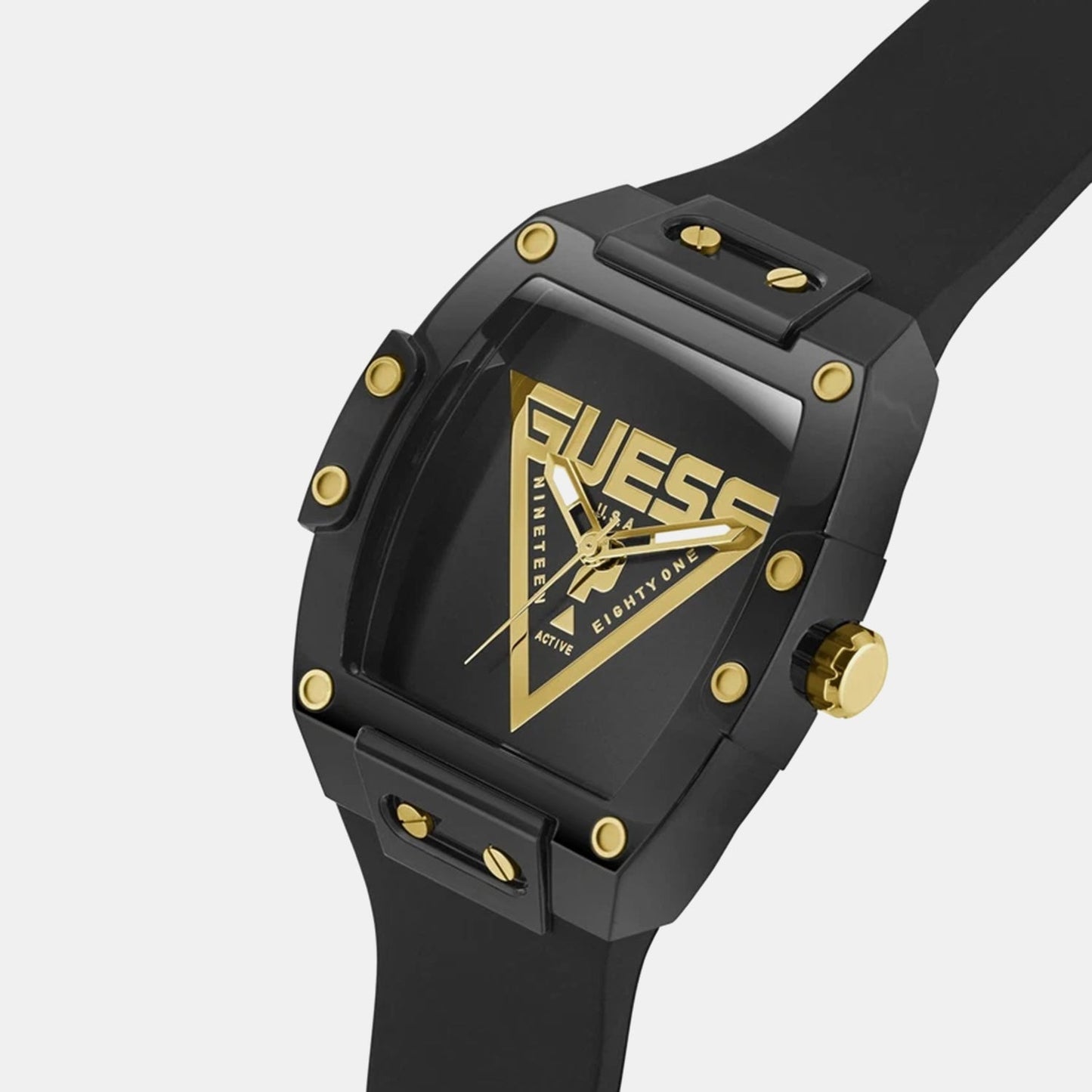Gt Phoenix Men Quartz Black Dial Analog Stainless Steel GW1072G2 - Guess watch - Image 2