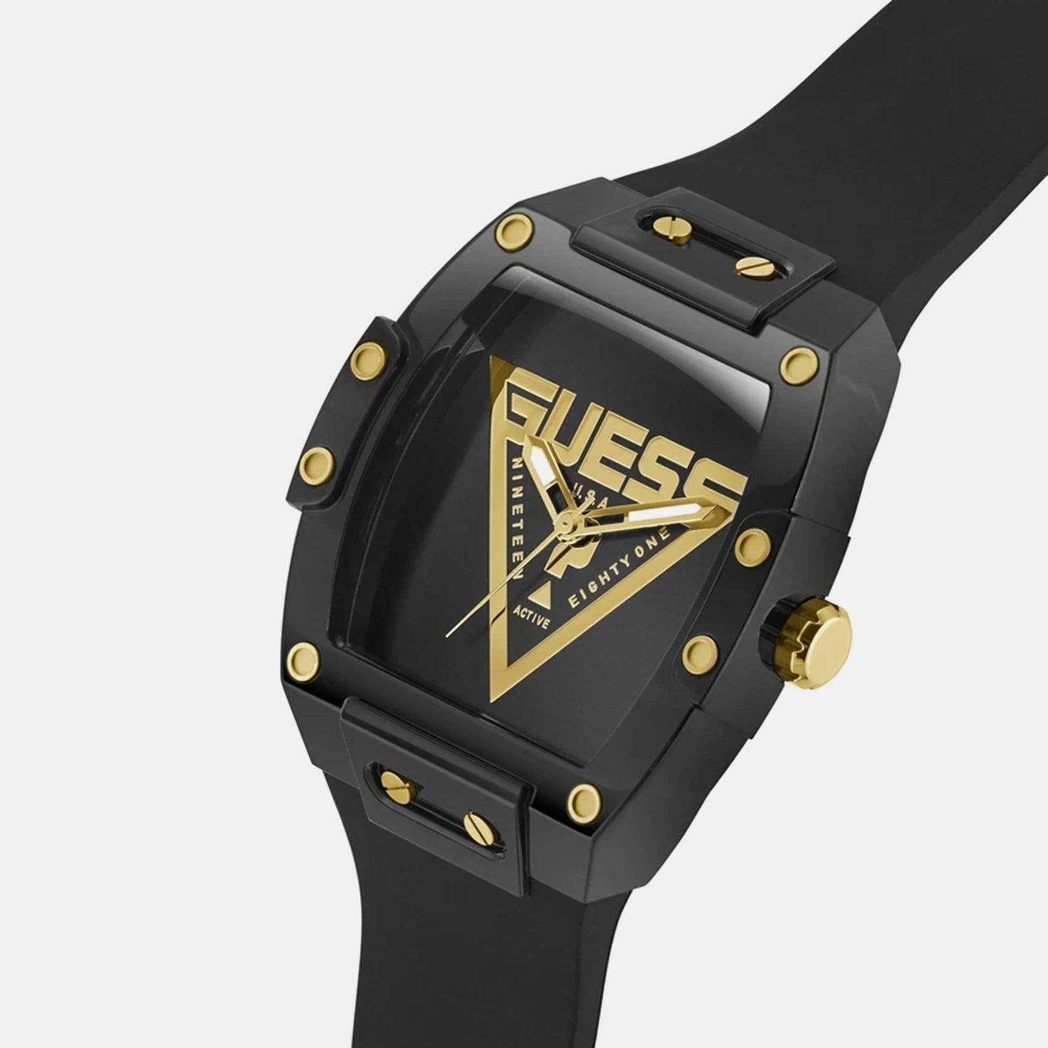 Gt Phoenix Men Quartz Black Dial Analog Stainless Steel GW1072G2 - Guess watch - Image 2