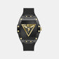 Gt Phoenix Men Quartz Black Dial Analog Stainless Steel GW1072G2 - Guess watch