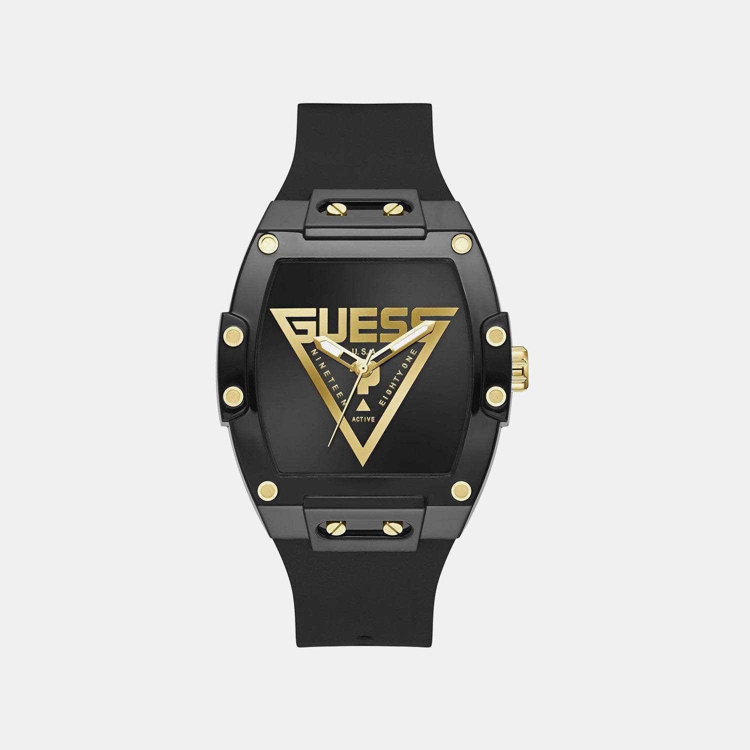 Gt Phoenix Men Quartz Black Dial Analog Stainless Steel GW1072G2 - Guess watch