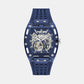 Gt Phoenix Men Quartz Blue Dial Analog Stainless Steel GW1073G1