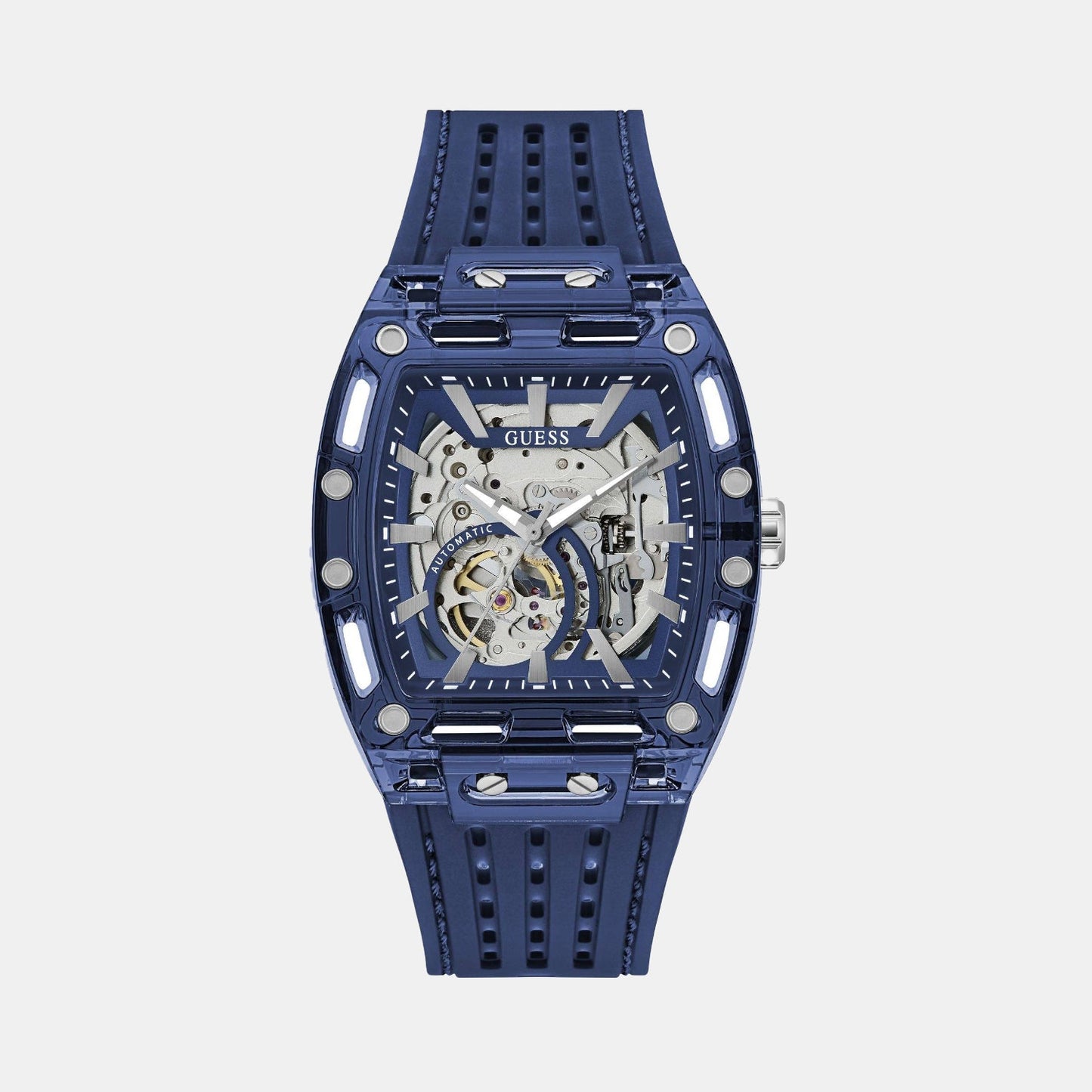 Gt Phoenix Men Quartz Blue Dial Analog Stainless Steel GW1073G1 - Guess watch