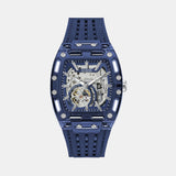 Gt Phoenix Men Quartz Blue Dial Analog Stainless Steel GW1073G1